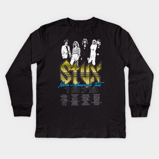 STYX North American Tour Kids Long Sleeve T-Shirt